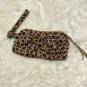 Cheetah Wristlet